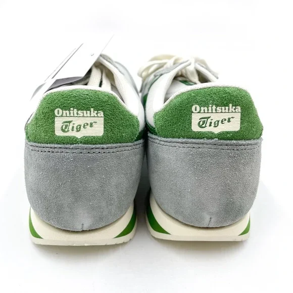 Onitsuka Tiger New York Sneakers Gray Green Suede Lace Up Sz Low Top 9.5 Men's - Picture 6 of 9